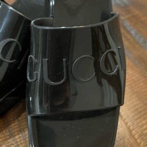 gucci silicone heels.